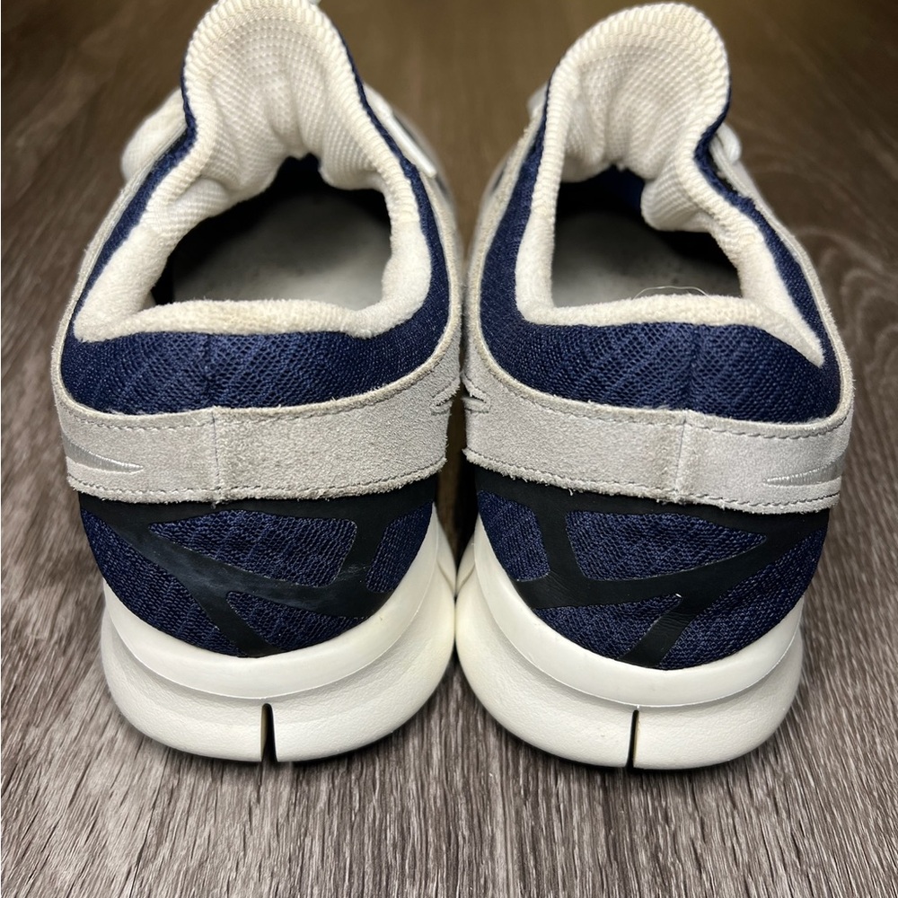 Nike Free Run 2 Running Shoes Mens 13 Midnight Navy Wolf Grey 537732-407 - Picture 6 of 7
